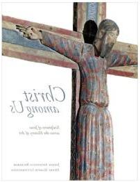 Sculpture of Christ on the Cross with book title on right of cover.