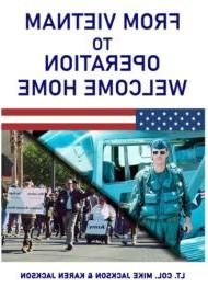 Images of soldier and members of parade on cover.